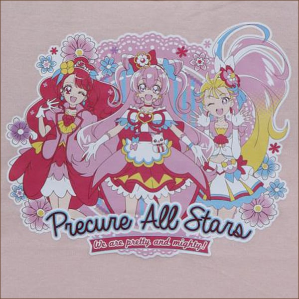 女の子 プリキュア オールスターズ 半袖Tシャツ 100cm 110cm 120cm