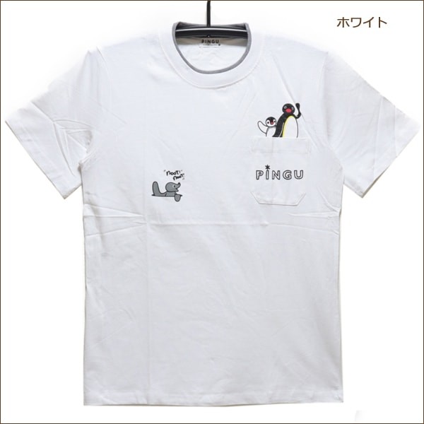 ピングー 半袖tシャツ M L ブラック ピンク グレー ホワイト Pg11 506lf Pingu Z M0273 すまいるまこ 通販 Yahoo ショッピング