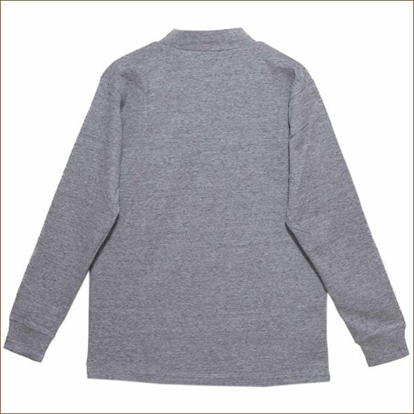 メンズ ハイネック スラブニット 長袖Tシャツ M L LL 3L