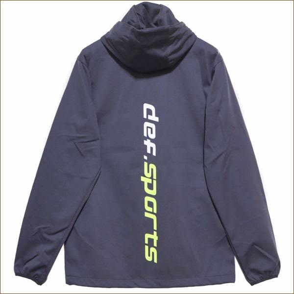 防風 ストレッチパーカー M L LL ネイビー ブラック チャコール QS 008 def.sports (5 : z04092-m0318 :  すまいるまこ - 通販 - Yahoo!ショッピング