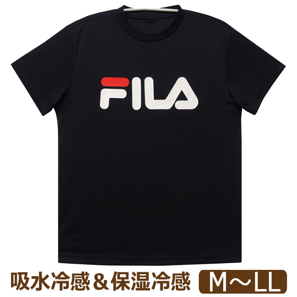 フィラ 半袖 Tシャツ 吸水冷感 保湿冷感 M L LL 412-359 FILA 