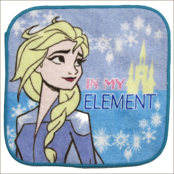 アナと雪の女王 女の子 ミニタオル 5枚組 約15×15cm set0727