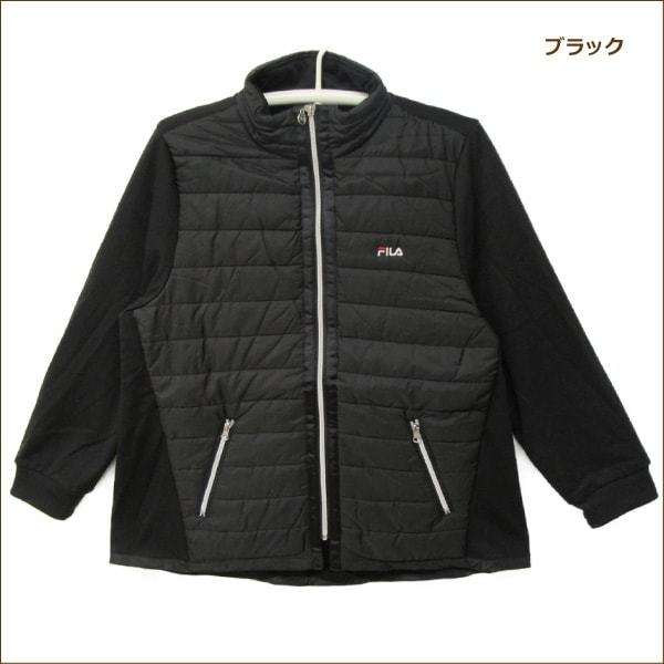 FILA レディース UV発熱綿エアライトジャケット LL 3L 13号 15号
