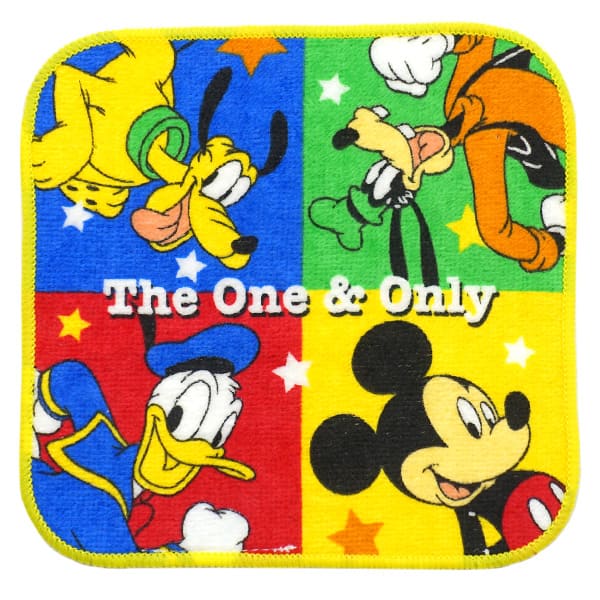 Disney ミニタオル キャラクター 5枚 セット タオルハンカチ 制