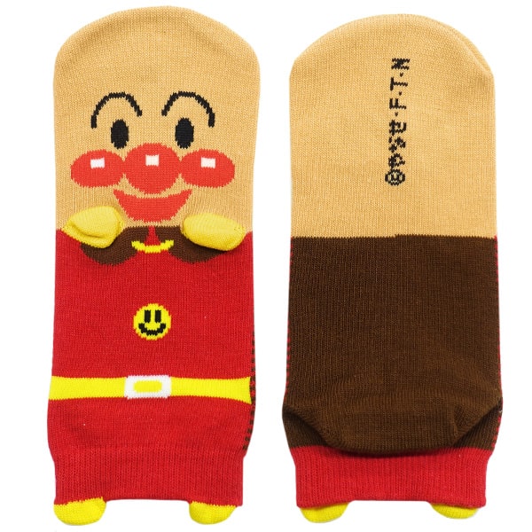Fukuske アンパンマン 靴下 レディース キャラクター 4足 セット
