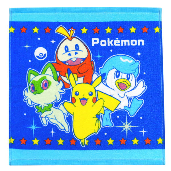Pokemon ポケモン ハンドタオル 4枚 セット キャラクター 男の子