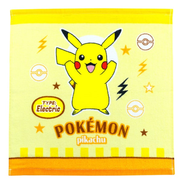Pokemon ポケモン ハンドタオル 4枚 セット キャラクター 男の子