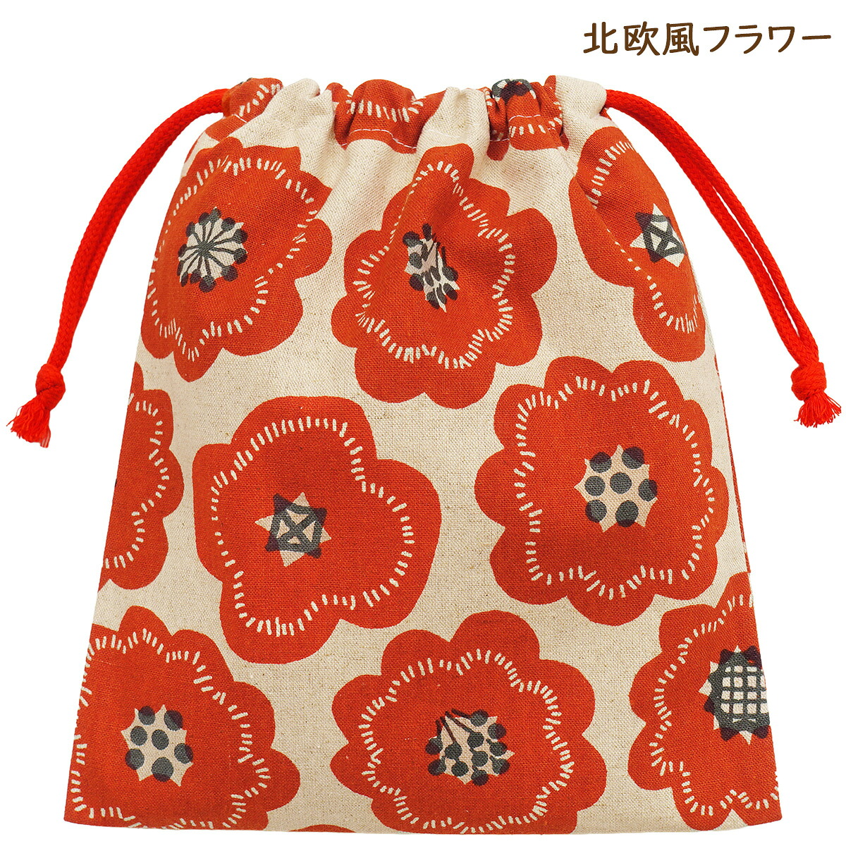 nicomako（ニコマコ） 巾着袋 日本製 きんちゃく 和柄 小物入れ ポーチ