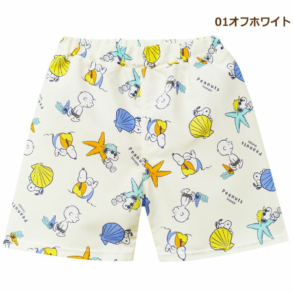 PEANUTS スヌーピー サーフパンツ 水着 キッズ 男の子 キャラクター 総 