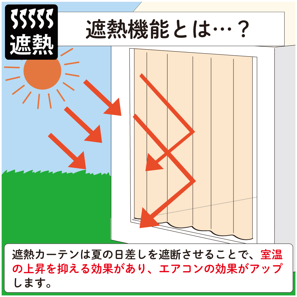 オーガニックコットン カーテン 幅100cm ...の詳細画像4