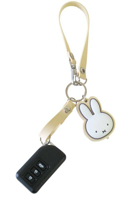 ミッフィーライト付きキーホルダー ドライブ miffy カー用品 鍵