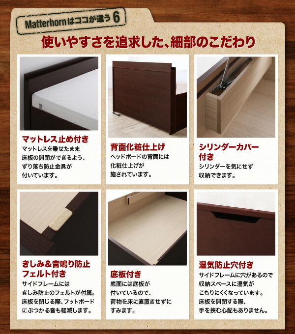 日本未発売 収納付きベッド シングルベッド セミダブルベッド 収納 収納付き 収納ベッド 大容量 収納ボックス 布団 ベッドフレームのみ セミダブル 深さラージ 組立設置付