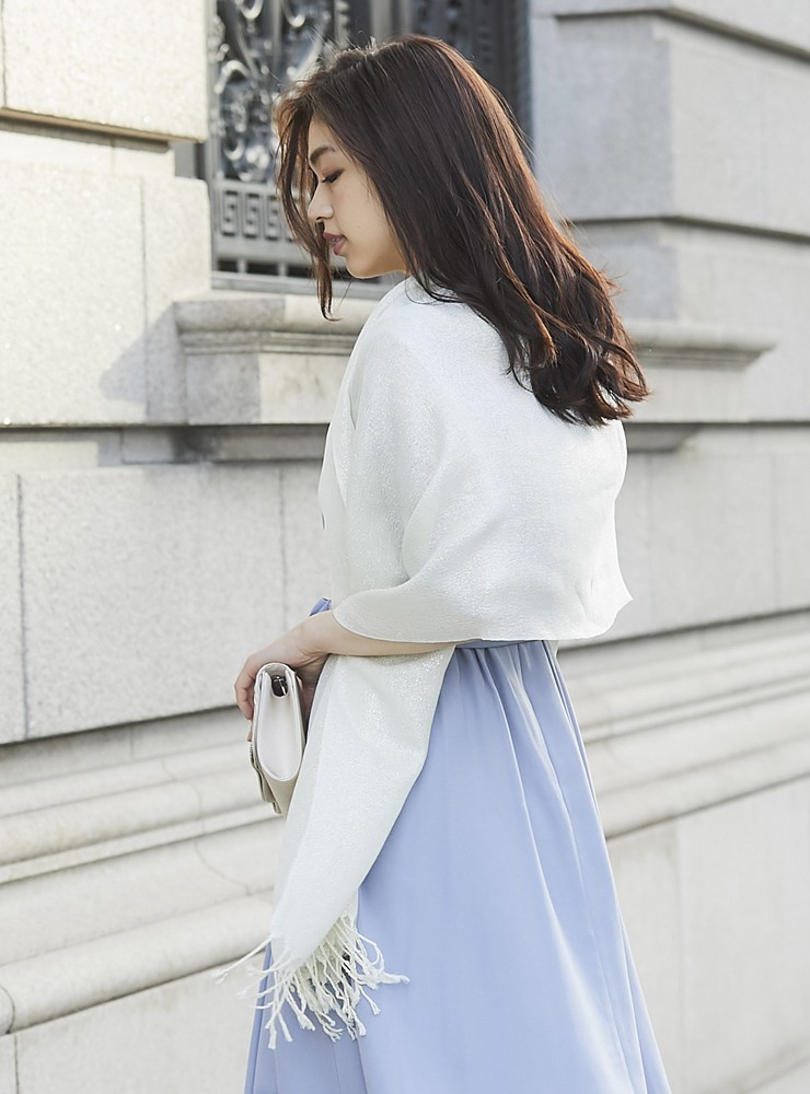 UNITED ARROWS - Ballsey 新品未使用 キラキラ 結婚式 ボレロの