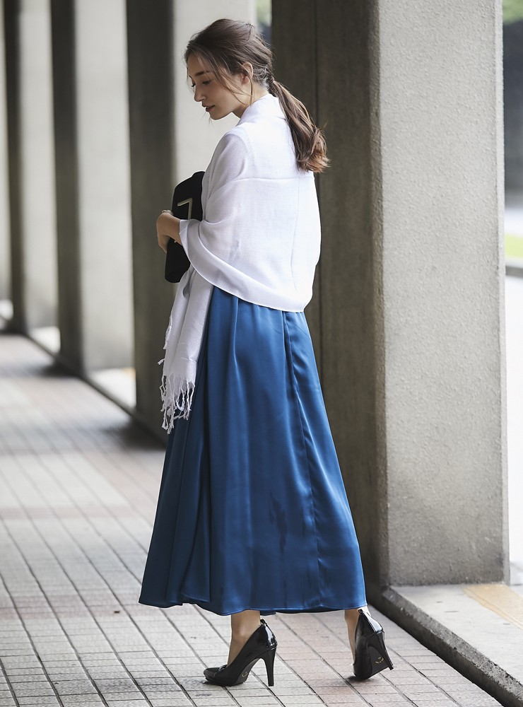 極美品♡ ミー イッセイミヤケ ショール ストール バラ 結婚式