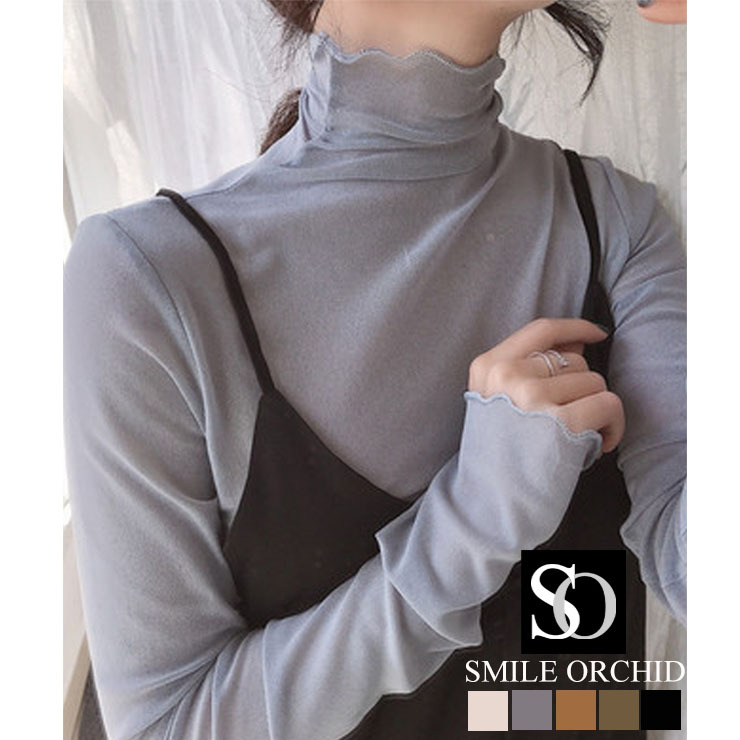 未使用HAENGNAEヘンネKISHIMENシアータートルネック 未使用HAENGNAE