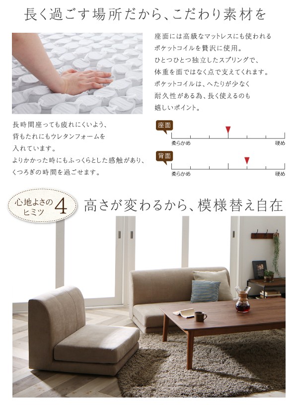 ウォールナットブラウン ダイニングこたつテーブルのみ W75 ずっと使え