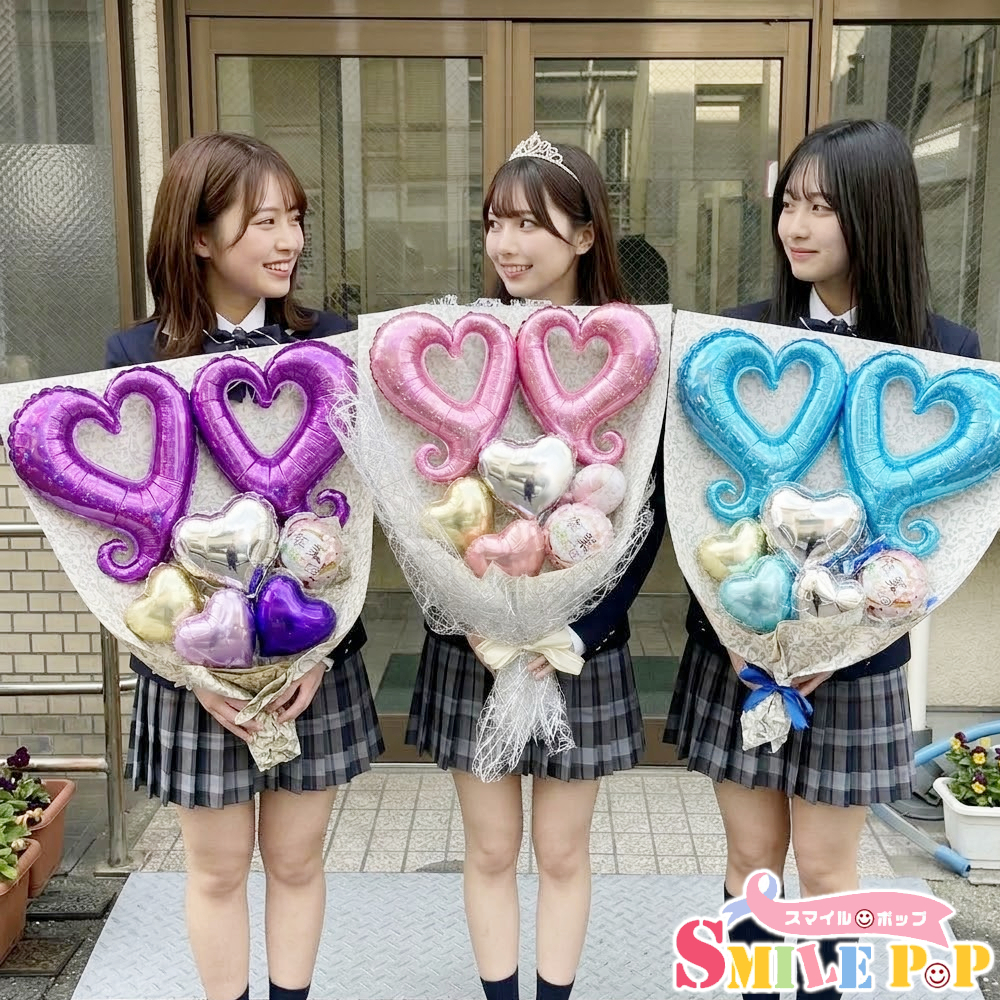 バルーン 花束 ブーケ 大きい 卒業式 卒業スーツ 入学 入学式 名入れ