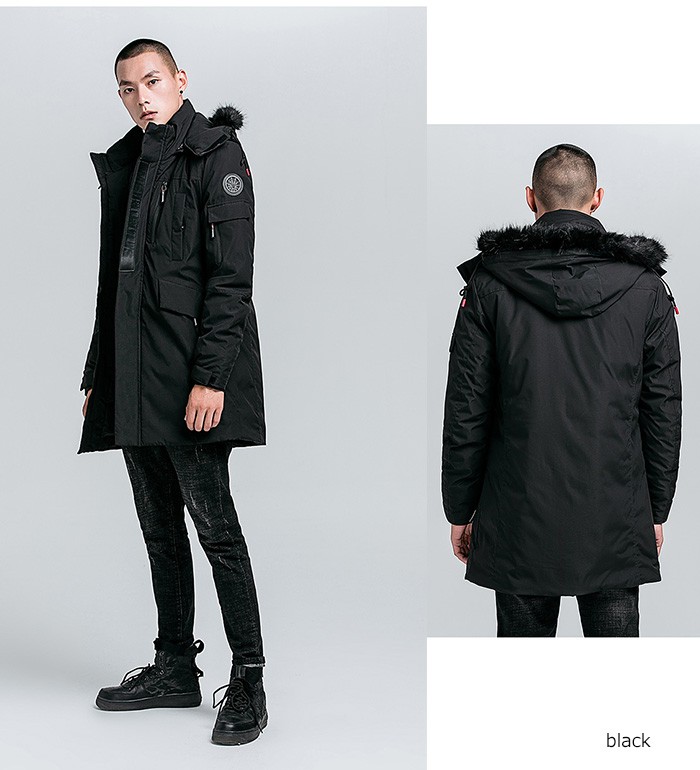 中綿 ロングジャケット 中綿ロングダウンジャケット メンズ メンズファッション 暖か 防寒着 ロングジャンパー ロングブルゾン アウター フード付き Dsmx86 Mixmax 通販 Yahoo ショッピング