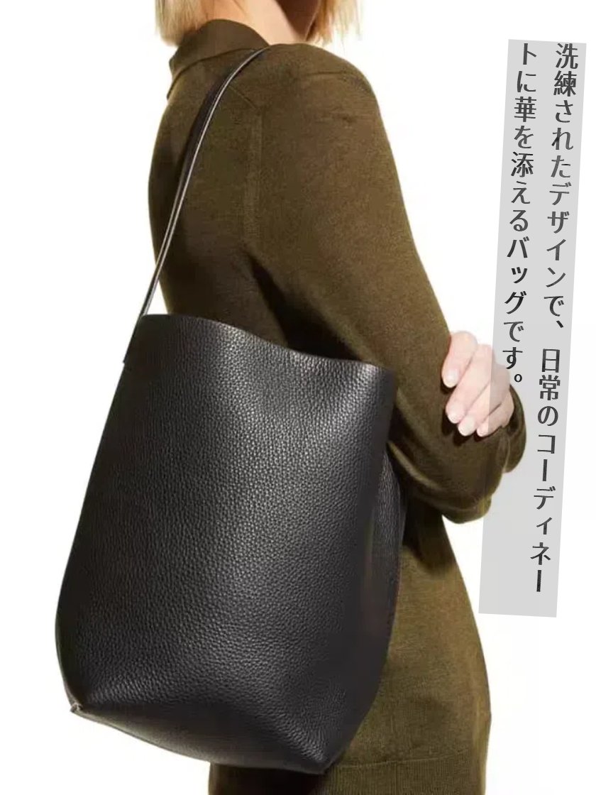 あすつく 本革 バケツ型 トートバッグ レディース バケツバッグ