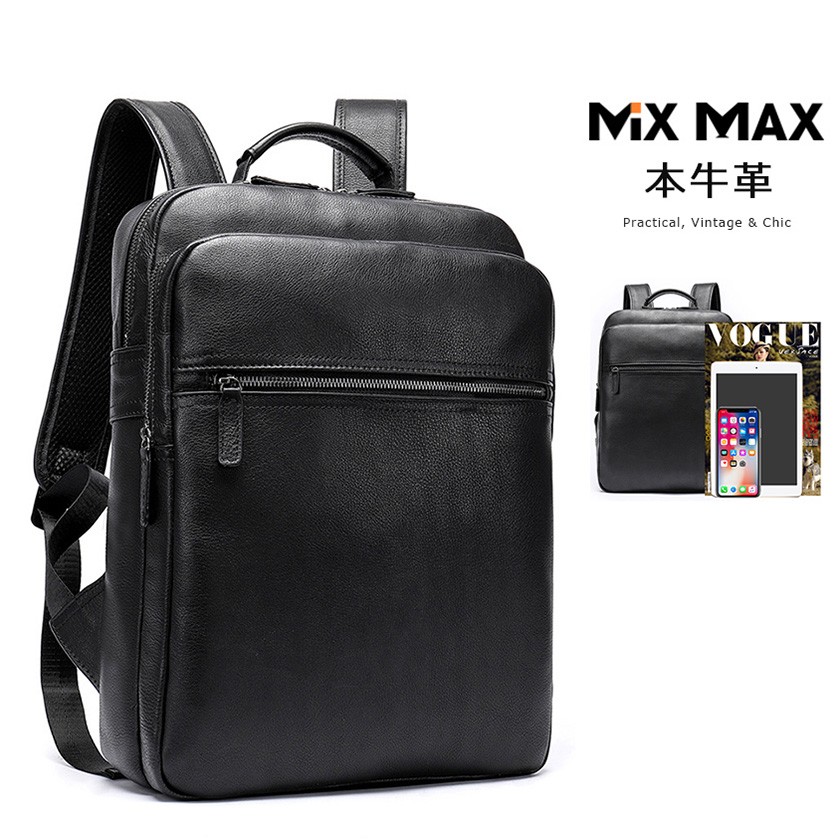 リュック リュックサック バックパック メンズ レディース 本革 牛革 レザー A4 大容量 スクエアリュック デイバック レザーバッグ 厚手 通勤 通学 無地 父の日 本革 厳選牛革 レザー リュック リュックサック バックパック メンズ