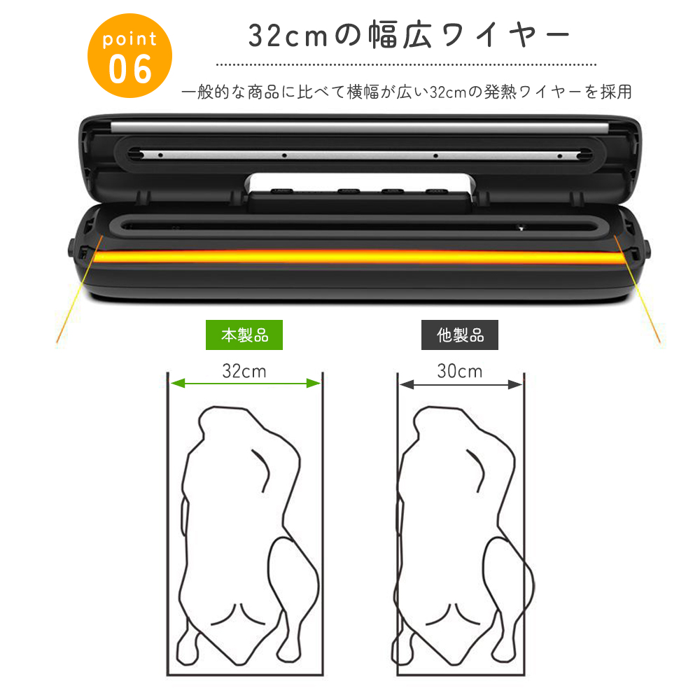 真空パック機 食品用 家庭用 小型 キッチン 60Kpa シーラー 乾湿