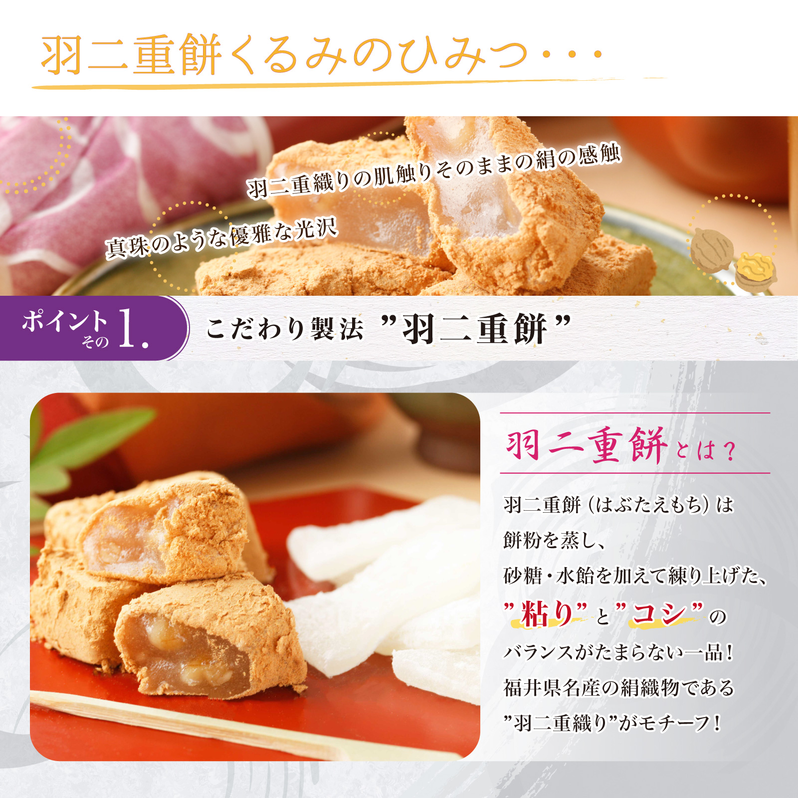 羽二重風呂敷 くるみ 16個