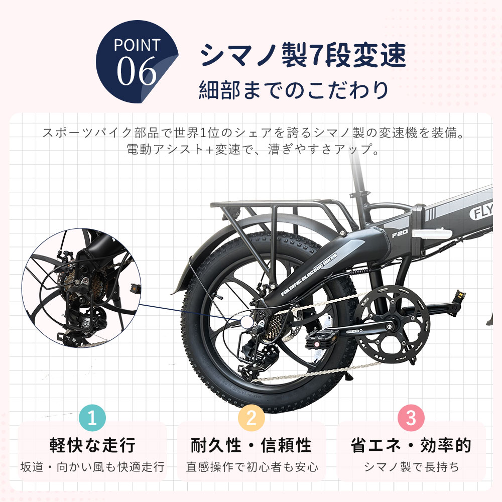 新年ギフト】電動アシスト自転車 折りたたみ 電動アシスト自転車 20