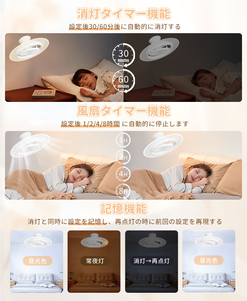 シーリングファンライト led シーリングライト 14畳 調光調色 ファン