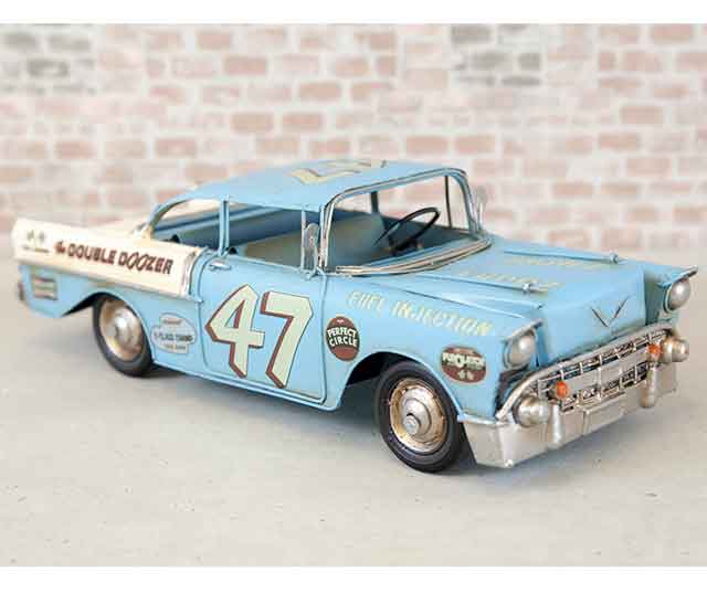 ブリキ車 ブリキのおもちゃ ヴィンテージカー［DOUBLE DOOZER 47 LB