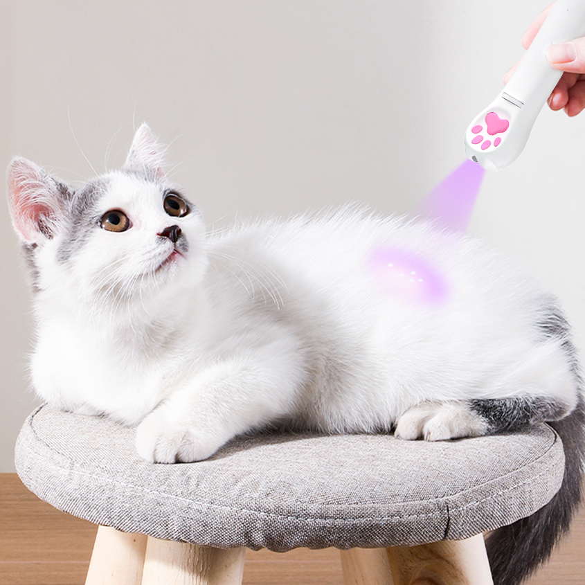 猫じゃらし LEDレーザーポインター 猫 おもちゃ じゃらし LEDポインター 猫グッズ ペット用品 運動器具 レーザーポインター 充電式｜smmslash｜12