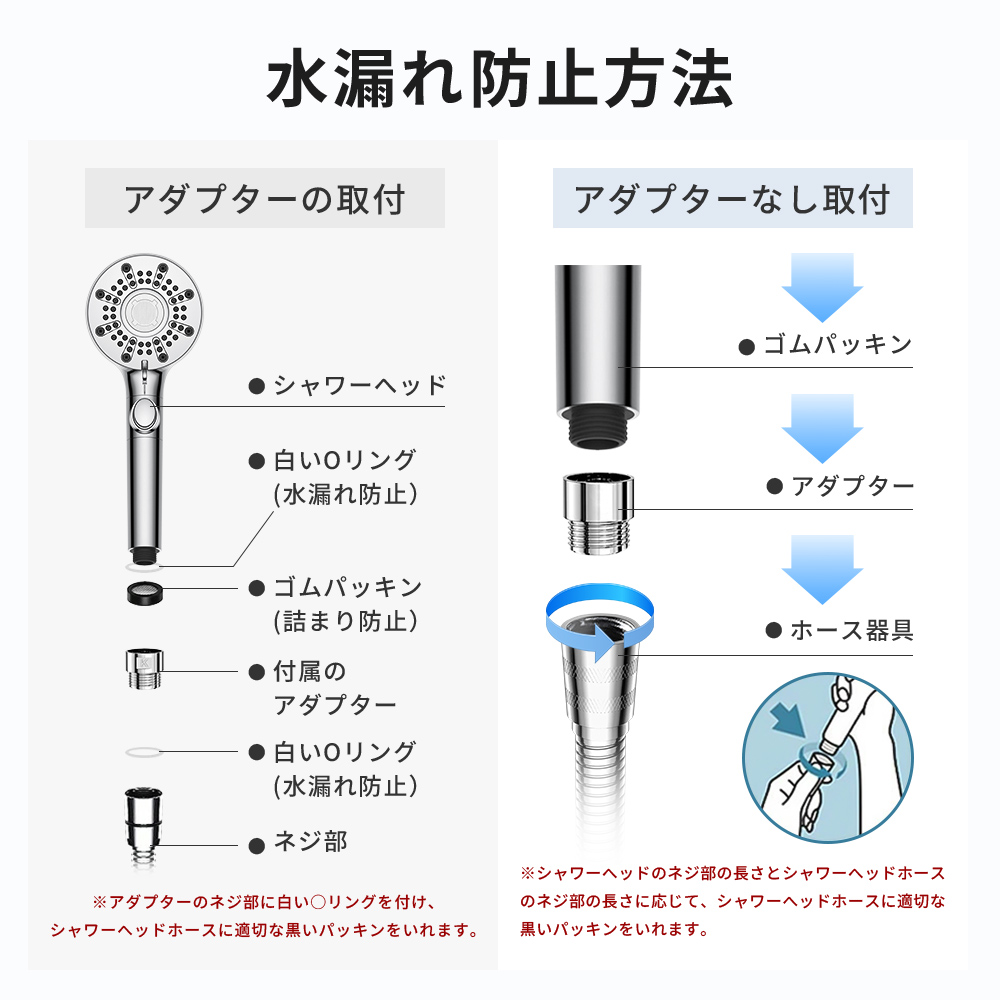 シャワーヘッド 2026年新型 節水 柔らかい水流 マイクロナノバブル