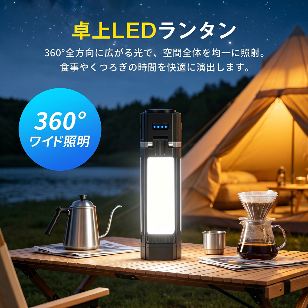 38灯（LEDランタン）｜ライト、ランタン｜アウトドア、キャンプ、登山