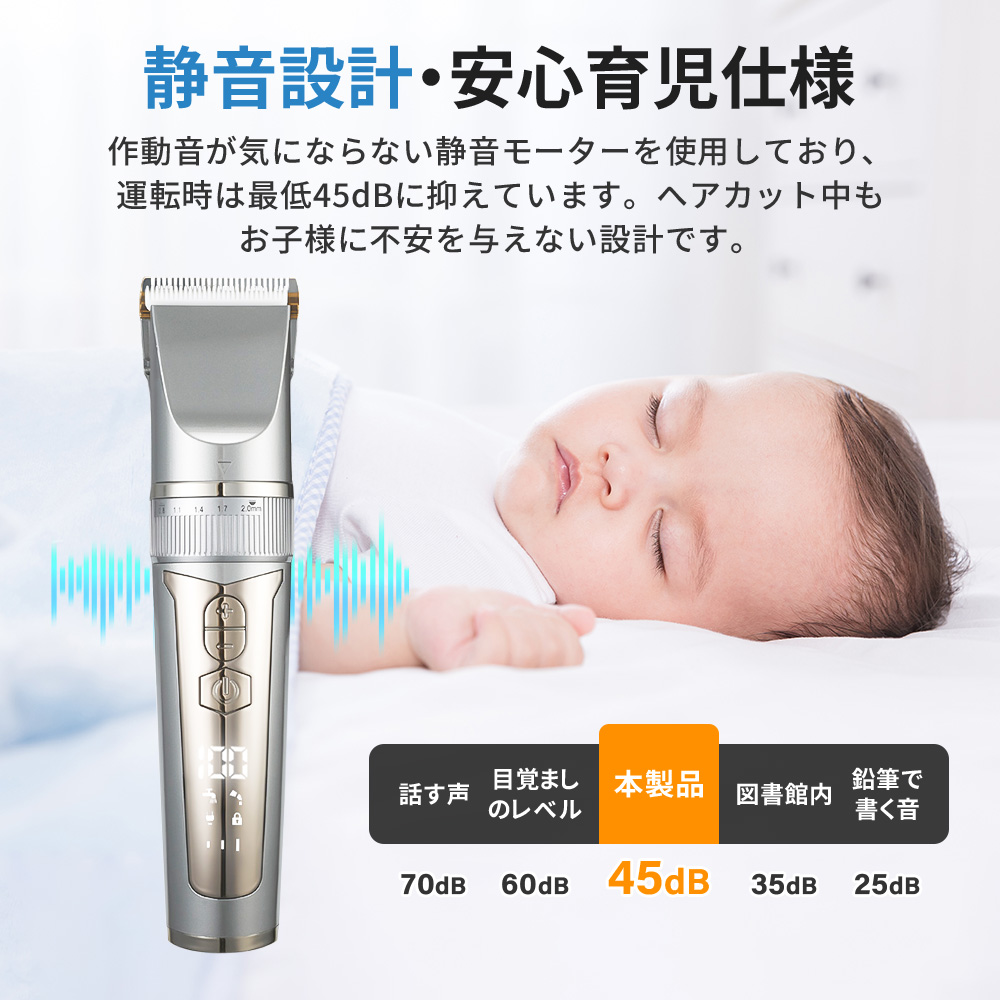 ❤超豪華な付属品フルセット❣プロフェッショナル仕様♪❤最新バリカン Amazon.co.jp: バリカン【2025新登場 USB充電式】ヘアカッター