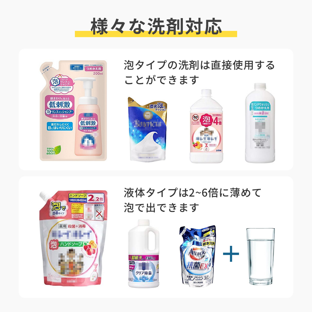 ソープディスペンサー 自動 新登場！ ハンドソープディスペンサー 吐出量自動調整 高速反応0.2秒 大容量 380ml IPX6防水 Type-C充電 爆買 簡単操作 |  | 12