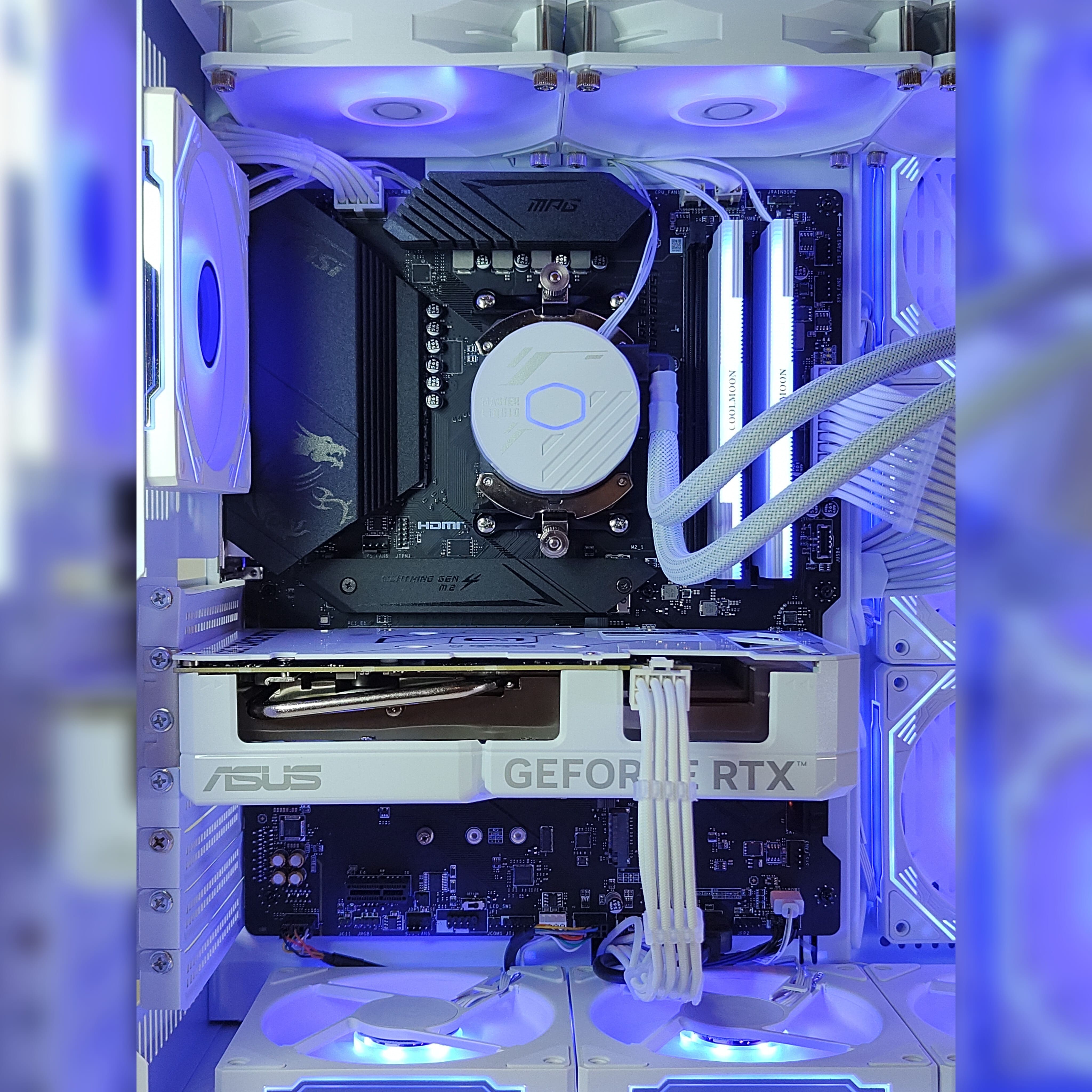 AMD Ryzen7 7800x3D ／ RTX5080 16GB ガラス2面ATX ゲーミングPC