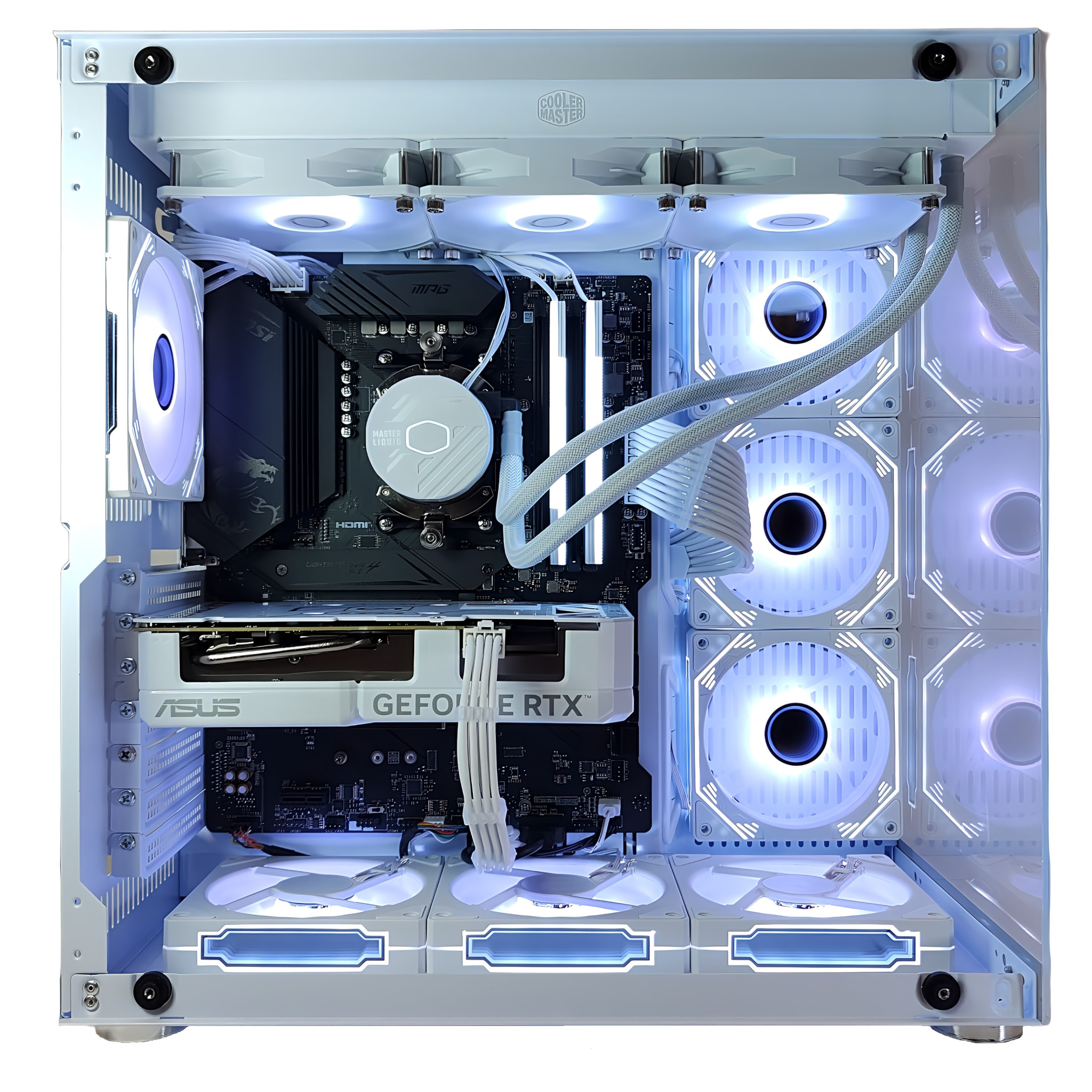 AMD Ryzen7 5700x ／ RTX5060ti 16GB ガラス2面ATX ゲーミングPC