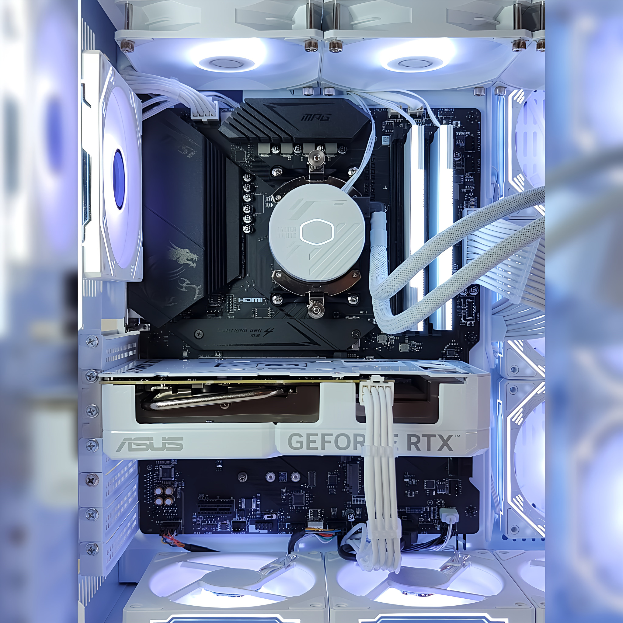 黒-高性能白自作PC-Ryzen7 9800x3d/RTX5070ti 黒-高性能白自作PC-Ryzen7 9800x3d/RTX5070ti ASCII.jp：RTX 5070