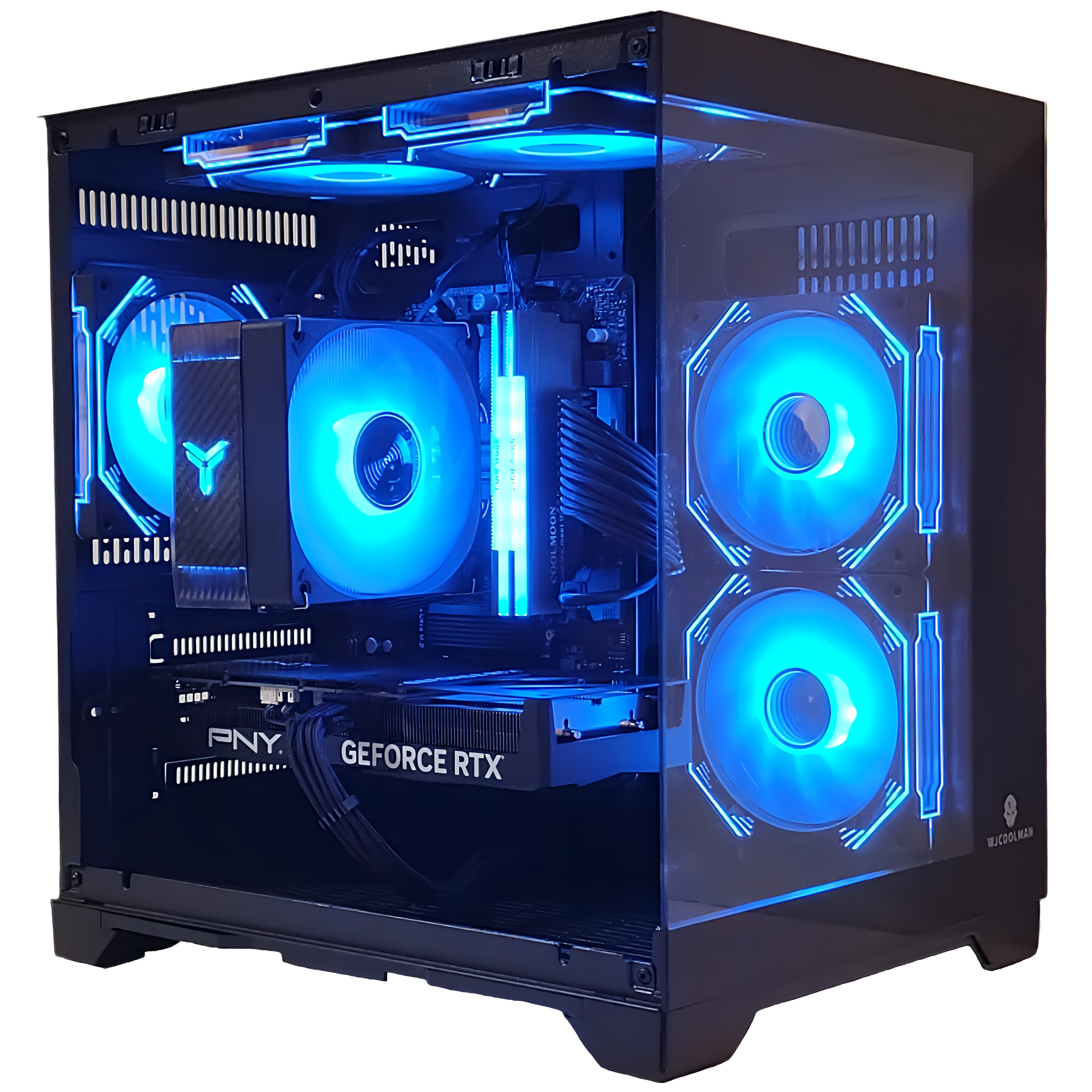 【零度ゲーミングPC】Ryzen7 5700x RTX5060ti 16G AMD Ryzen7 5700x ／ RTX5060ti 16GB ガラス2面コンパクト ゲーミング