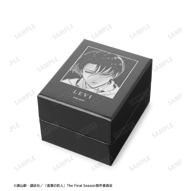 【新品/公式】進撃の巨人 リヴァイ 腕時計 公...の詳細画像5