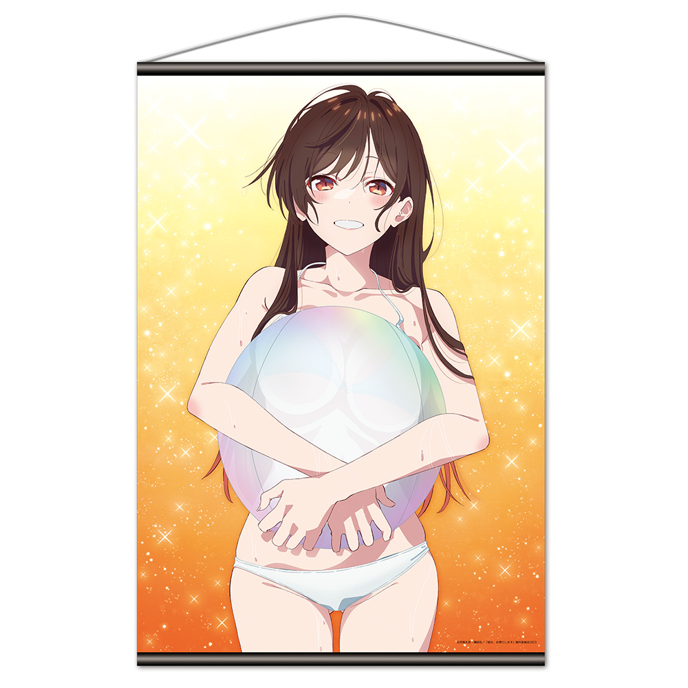 新品/公式】彼女、お借りします B2タペストリーA[水原千鶴] 公式