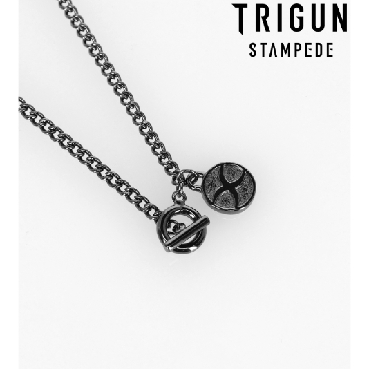 【新品/公式】TRIGUN STAMPEDE プロジェクトSEEDS チャーム付きネックレス 公式グッズ colleize