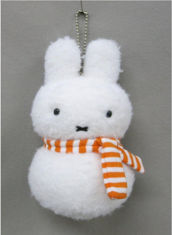 miffy ゆきだるま マスコットキーチェーン 公式グッズ colleize