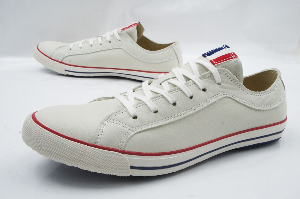 送料無料 スピングルムーブ SPINGLE MOVE メンズ(男性用) スニーカー SPM-377 ローカット カジュアルシューズ ホースレザー トリコロール SPINGLE（スピングル） スピングルムーブ メンズ スニーカー SPM-377