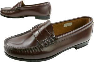 リーガル 靴 レディース 大きいサイズ ローファー 革靴 25.5cm 26cm パンプス ローヒール 黒 茶 ブラック ブラウン ヒール約2cm  3E 本革 FH14 履きやすい
