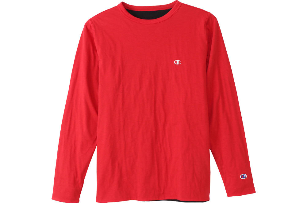 チャンピオン Champion メンズ ロングスリーブリバーシブルTシャツ C3-S404 ロングTシャツ ロンT 長袖 カットソー 上着 トップス  ウェア ギフト