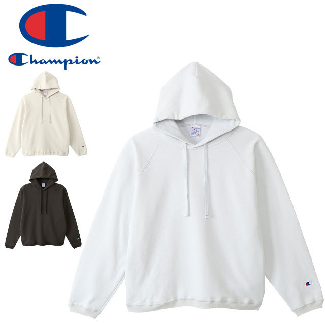 送料無料 メンズ 2021 春夏 新作 夏新作 長袖 人気 流行 Champion C5-T101 チャンピオン フーデッドスウェットシャツ スウェットパーカー プルオーバーパーカーフーディ フード トップス ウェア上着 裏起毛 アパレル Champion（チャンピオン） メンズ フーデッドスウェットシャツ C5-T101