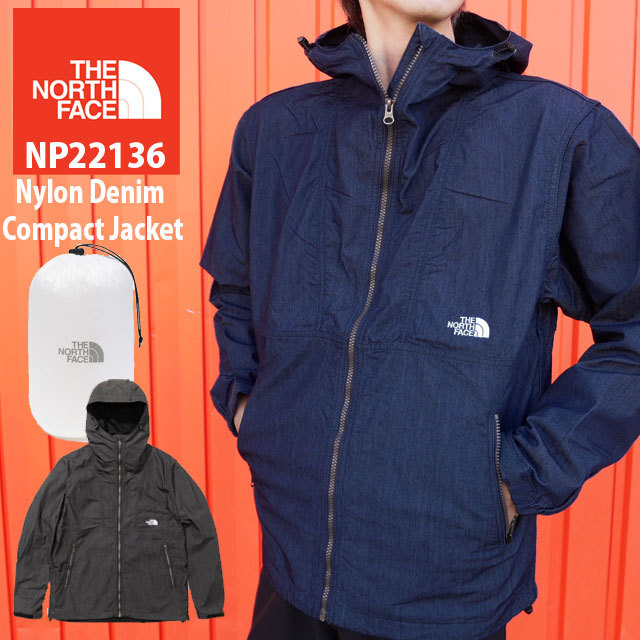 モデル ザ・ノースフェイス THE NORTH FACE メンズ ナイロンデニム