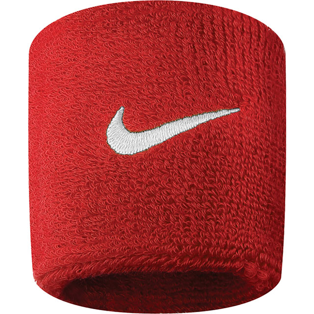 NIKE（ナイキ） リストバンド レッド 赤 スウッシュ バーシティー