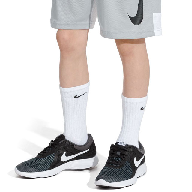 NIKE（ナイキ） 靴下 6P Dri-FIT エブリデイ アンクル クッション 白
