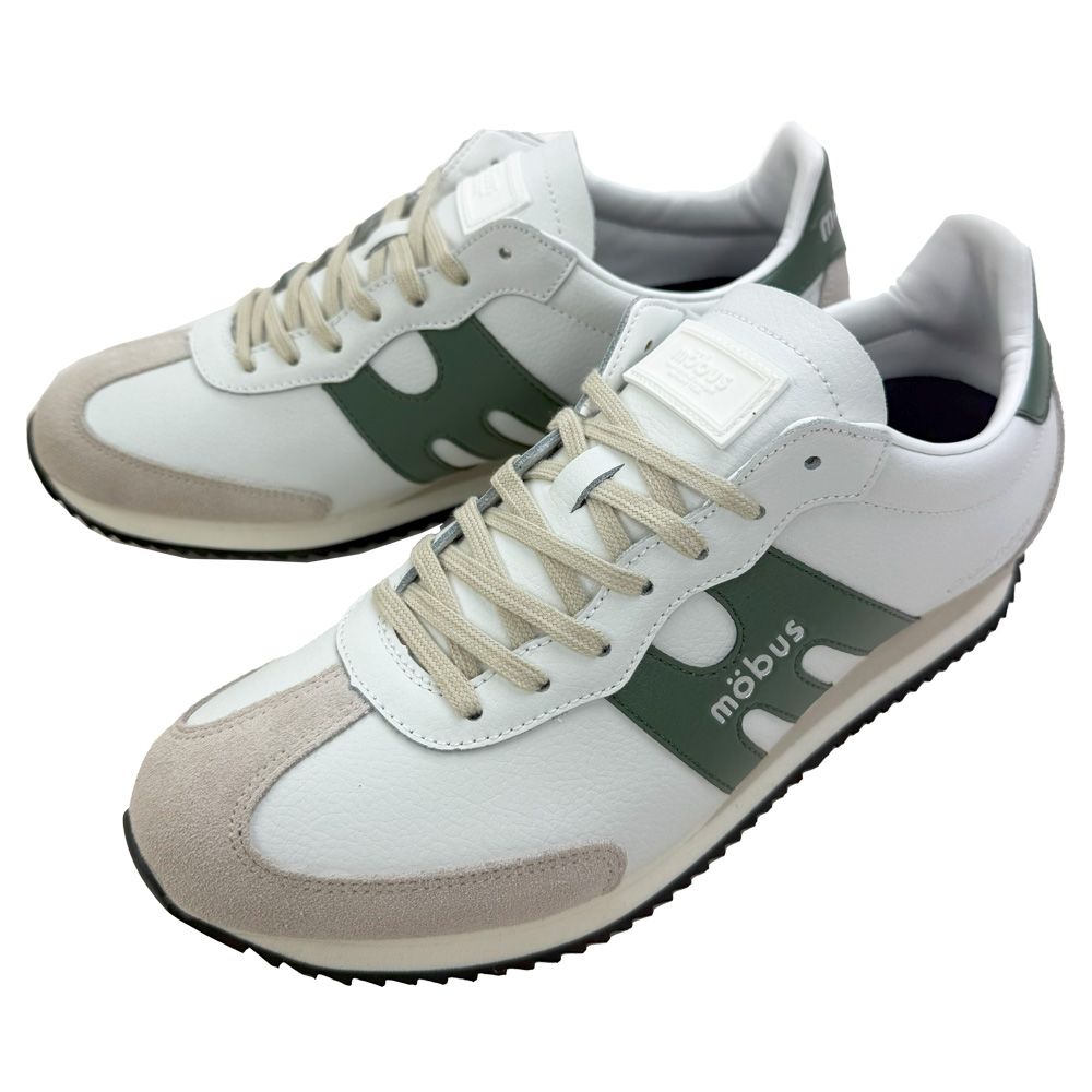 mobus（モーブス） スニーカー メンズ シーナ ローカット レザー
